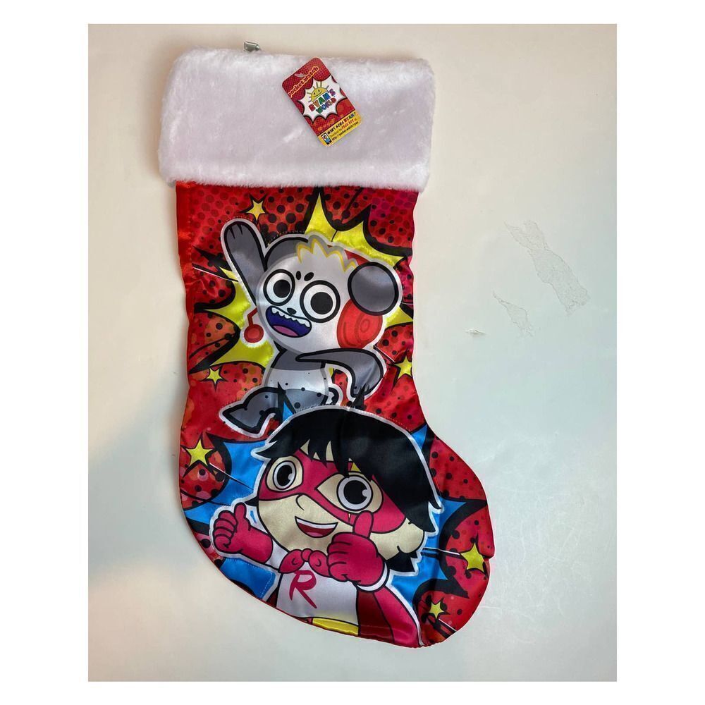 NWT Ryan's World Christmas Stocking - Kurt S. Adler